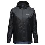 GORE WEAR Women's Insulated Running Jacket, R5, GORE-TEX INFINIUM, Black, 36