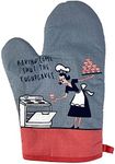 Baking Some Shut The Fucupcakes Oven Mitt Funny Shut Up Cupcakes Chef Kitchen Glove (Oven Mitts)