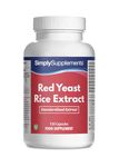 Red Yeast Rice Super Strength | Supports Healthy Cholesterol Levels | Vegan & Vegetarian Friendly | 120 Day Supply | Manufactured in The UK