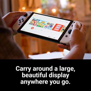 Nintendo Switch OLED Console – White