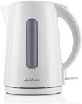 Sunbeam Rise Up Kettle | 1.7L, Easy Fill Push Button Lid, White KEP0007WH