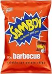 Samboy Crinkle Cut Barbecue Potato Chips 175 g