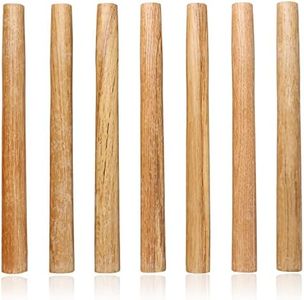 GNIEMCKIN Wood Hammer Handle, 7 Pack Replacement Hammer Handles, Easy to Install, Durable Convenient and Safe to Use, Multifunctional Application Wood Handle