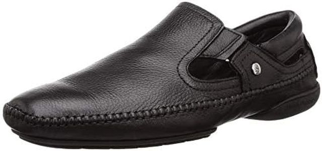Hush Puppies Men's Slip-on Fisherman Sandal - BLACK (10 UK) (8546176)
