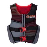 Hyperlite Indy CGA Kids Wakeboard Vest Grey/Red Sz S (50-90Lbs)