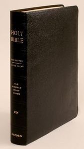The Old Scofield® Study Bible, KJV, Large Print Edition (Black Genuine Leather)