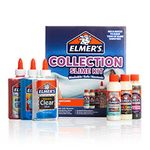 Elmer’S Collection Slime Kit | Supplies Include Glow in The Dark Magical Liquid Slime Activator, Metallic Magical Liquid, Confetti Magical Liquid, Translucent Glue, Metallic Glue, Clear Glue, 6 Count