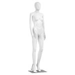 Adjustable Female Mannequin Full Body - 68.9" Detachable Female Dress Form Full Body Mannequin Poseable Life Size Mannequin Torso - Great for Retail Shops and Clothing Shops - SereneLife SLMAQFE