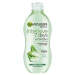 Garnier Intensive 7 Days Aloe Vera & Probiotic Extract Body Lotion 250ml, Hydrating and Refreshing Moisturiser, Up to 7 Days Hydration, For Normal Skin, Fast Absorbing & Non Greasy