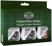 Moneysworth & Best Shine Sponge 3 Pack - Black, Brown, Neutral