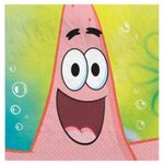 (PKT) SpongeBob SquarePants Luncheon Napkins 33cm (16 pk)