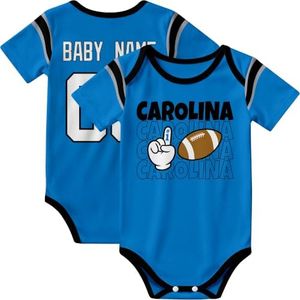KREDE Carolina Baby Clothes Custom Name Bodysuit for Baby Boy Gifts
