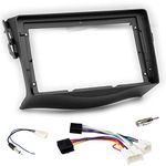 Sound-way - 9" inch dash car stereo facia radio adapter compatible with Toyota Rav 4 2006-2012 - KA22-978