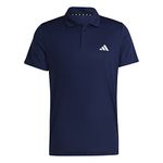 adidas TR-ES Men's Base Polo Shirt (Short Sleeve) Dark Blue/White