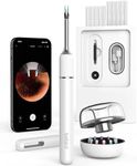 BEBIRD Note5 Pro Ear Camera: Exclusive FHD Ear Cleaner with Omnidirectional Tweezers, IoT-Enabled Otoscope Support Remote Videos, Magnetic On/Off Cap, Ear Hygiene StorageBase, 12PCS Replacement Tips