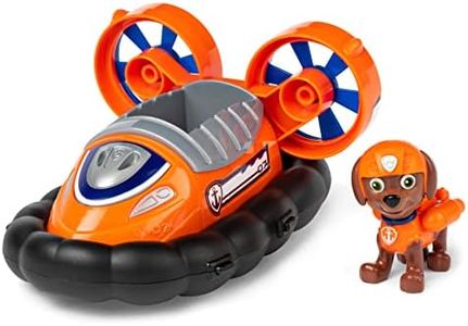 PAW Patrol, Zuma’s Hovercraft Vehicle with Collectible Figure, for Kids Aged 3 and Up