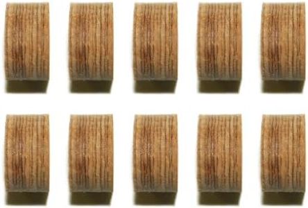 Lot of 10 Layered Pool - Billiard Cue Tips 13 MM Choose Hard Medium or Soft (Medium)