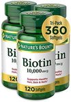 Nature's Bounty Biotin 10,000 Mcg, 