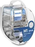 Philips WhiteVision ultra H1 car headlight bulb, set of 2