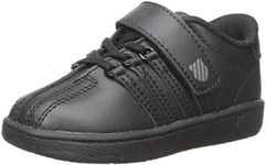 K-Swiss Kid's Classic VN VLC Sneaker, Black/Black, 11 M Little Kid