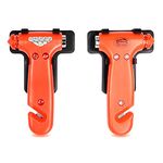 GOOACC Seatbelt Cutter Auto Window Breaker Emergency Rescue Escape Tool Car Safety Hammer, 2 Pack