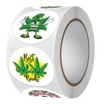 GDG 500Pcs Fun Weed Marijuana Decorate Stickers Decals,Gifts for Friend for Teen Parties,daily life Sticker Pack,Water Bottle,Laptop,Phone,Skateboard,Bicycle Sticker ﻿ ﻿ (Weed Stickers 3)