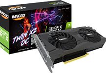 Inno3D NVIDIA GEFORCE RTX 3050 Twin X2 OC 8 GB GDDR6 128-bit PCI-E 4.0 Gaming Graphics Card - N30502-08D6X-11902130, pci_e_x16