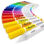 Ecoline Royal Talens Liquid Watercolour Drawing Painting Brush Pens - Set of 20 in Plastic Wallet