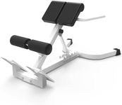 Roman Chair Back Extension, Dual Adjustable Back Extension Bench for Home Gym, Adjustable Back Exercise Machine Weight Capacity 330 Lbs