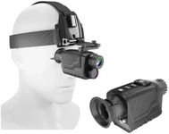RSBFER Night Vision Goggles Head Mounted, Night Vision Monocular with 4K 1080P HD, 8X Digital Zoom 400M Infrared for Hunting Observe Wildlife