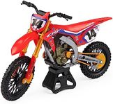 Supercross, Authentic Cole Seely 1:10 Scale Collector Die-Cast Motorcycle Replica with Display Stand