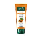 Biotique Papaya Tan Removal Brightening & Revitalizing Face Scrub | Gentle Exfoliation | Smooth and Clear Complexation | 100% Botanical Extracts| Suitable for All Skin Types | 50g