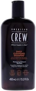 Daily Cleansing Shampoo by American Crew for Unisex - 15.2 oz Shampoo