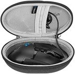 Geekria Mouse Case, Hard Shell Travel Carrying Case for Wired/Wireless Gaming Office Mouse, Compatible with Logitech G309/G502 HERO/G502 SE Hero/G502 Lightspeed/G502 X Mouse/G PRO X/G PRO X 2