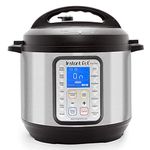 Instant Pot Duo Plus 6 Quart 9-in-1 Electric Pressure Cooker, Slow Cooker, Rice Cooker, Steamer, Sauté, Yogurt Maker, Warmer & Sterilizer, 15 One-Touch Programs,Stainless Steel/Black