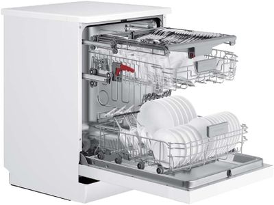 Samsung Freestanding Dishwasher, 14 Place Setting – Auto Door, White