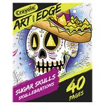 Crayola Sugar Skulls Coloring Book, Volume 3, Teen Coloring, (Page Count/Style May Vary)