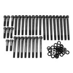 ARP 135-3707 High Performance Series Black Oxide 12-Point Cylinder Head Bolt Kit for Big Block Chevy Generation V/VI with Late Bowtie/Dart/AFR/World Head