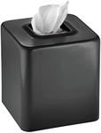 mDesign Metal Square Tissue Box Cov