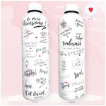 Girl Power 24/7 Be Unstoppable Inspirational 24oz Stainless Steel Water Bottle with Motivational Quotes. Boss Lady Gifts, Daily Affirmations for Women, Girl Boss Water Bottle, GPWAB010