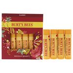 Burts Bees Beeswax Bounty Kit - Classic for Unisex 4 x 0.15 oz Lip Balm, White