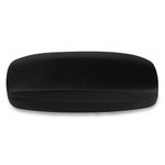 LAGO TERRA Protective Easy-Open Hard Shell Glasses Case - Black