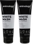 Animology White Wash White Dog Shampoo, 250ml (Pack of 2)