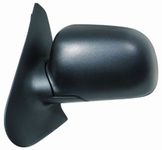 Depo 330-5411L3MF Texture Black Driver Side Manual Mirror