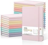 ViVin Lined Journal Notebooks for Work,192 Pages,5.5 x 8.3 inch,College Ruled,A5 Hardcover Journaling Notebooks for Writing,24 Pack Bulk