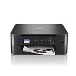 Brother DCP-J1050DW, colour, 3-in-1 colour inkjet multifunction printer, scanner, copier, black, 400 x 151 x 343 mm, 17/9 ppm