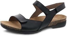 Dansko Women's Ronda Black Waxy Bur