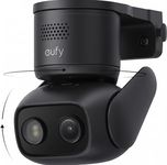 eufy Wired Cam C31, 360° Coverage with Pan and Tilt, Indoor and Outdoor, Dual Antenna, Colour Night Vision, Subscription-Free, AI People/Vehicle/Pet/Crying Detection, 24/7 Recording, Black
