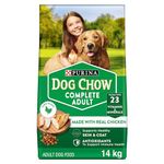 Dog Chow Complete Dry Dog Food, Chicken - 14 kg Bag