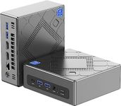 NiPoGi CK10 Mini PC Ιntel Core i5-12450H (up to 4,40 GHz),16GB DDR4 (3200MHz Dual Channel) 512GB NVMe SSD Mini Computer WiFi 6 Triple Display 4K,2x HDMI+VGA Small PC,Home/Office/Busniss Micro PC